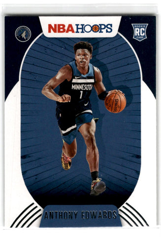 2020-21 Panini NBA Hoops Anthony Edwards RC 216