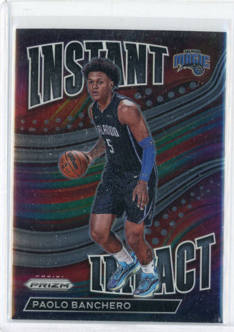 2022-23 Panini Prizm Paolo Banchero Instant Impact RC #1