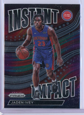 2022-23 Panini Prizm Jaden Ivy Instant Impact RC #25