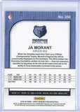 2019-20 Panini NBA Hoops Premium Ja Morant RC #259