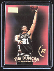 1997-98 SkyBox Premium Tim Duncan 112 Basketball San Antonio Spurs