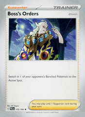 Boss's Orders PAL Holo NM