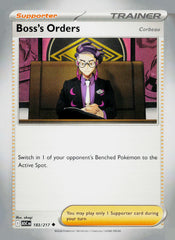 Boss's Orders [Corbeau] ASC NM