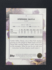 2024-25 Topps Inception #3 Stephon Castle Holo Gold #/50