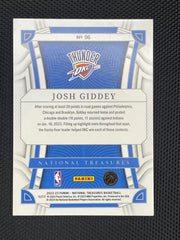2022-23 Panini National Treasures #96 Josh Giddey #/99