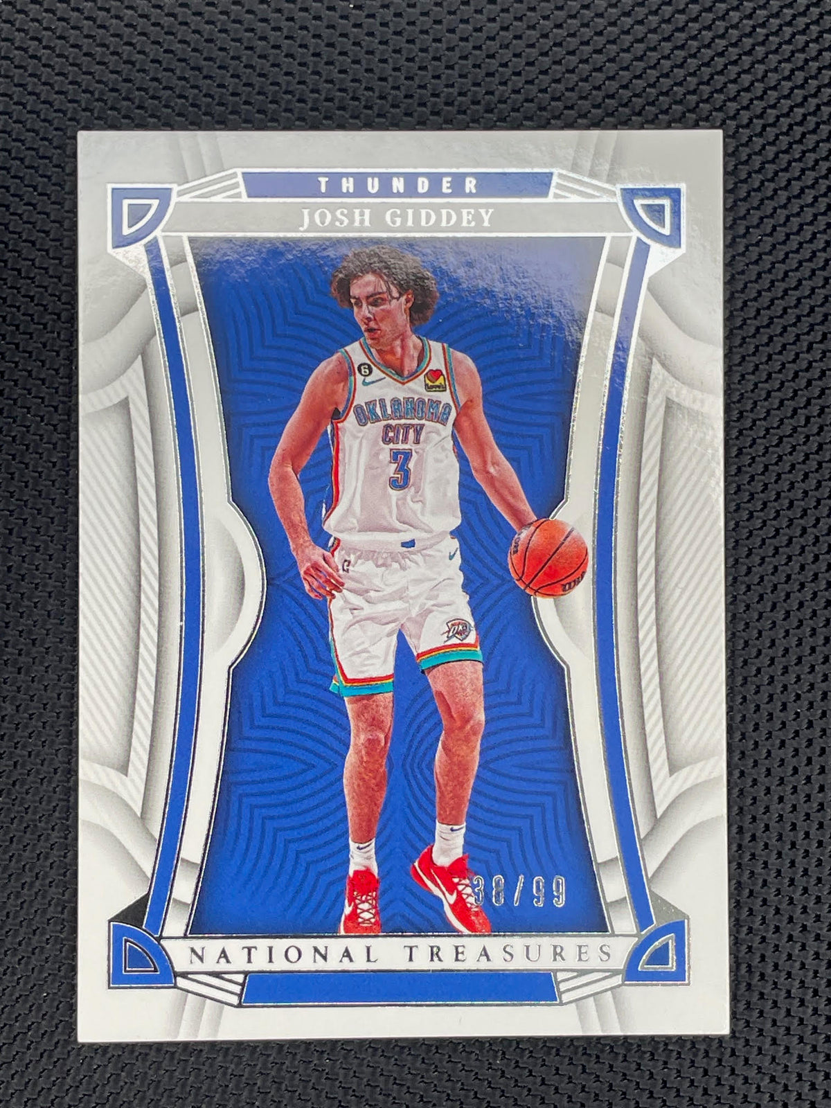 2022-23 Panini National Treasures #96 Josh Giddey #/99