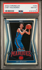 2022 Panini Chronicles #269 Chet Holmgren PSA 8
