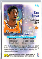 1999-00 Topps #RN7 Kobe Bryant Record Numbers