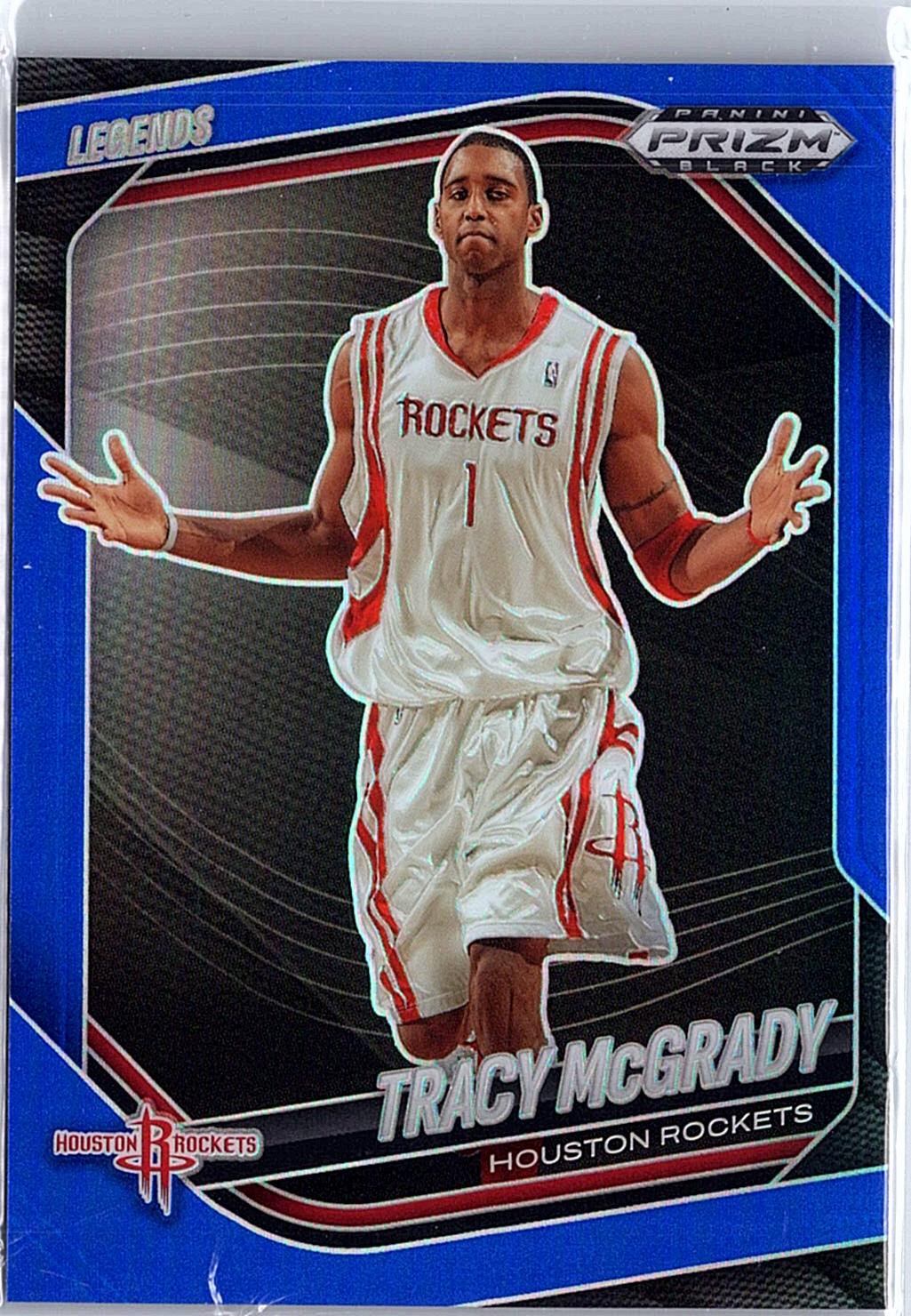 2024-25 Panini Prizm Black #251 Tracy McGrady Blue #/199
