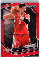 2024-25 Panini Prizm Black #264 Yao Ming Ruby Wave