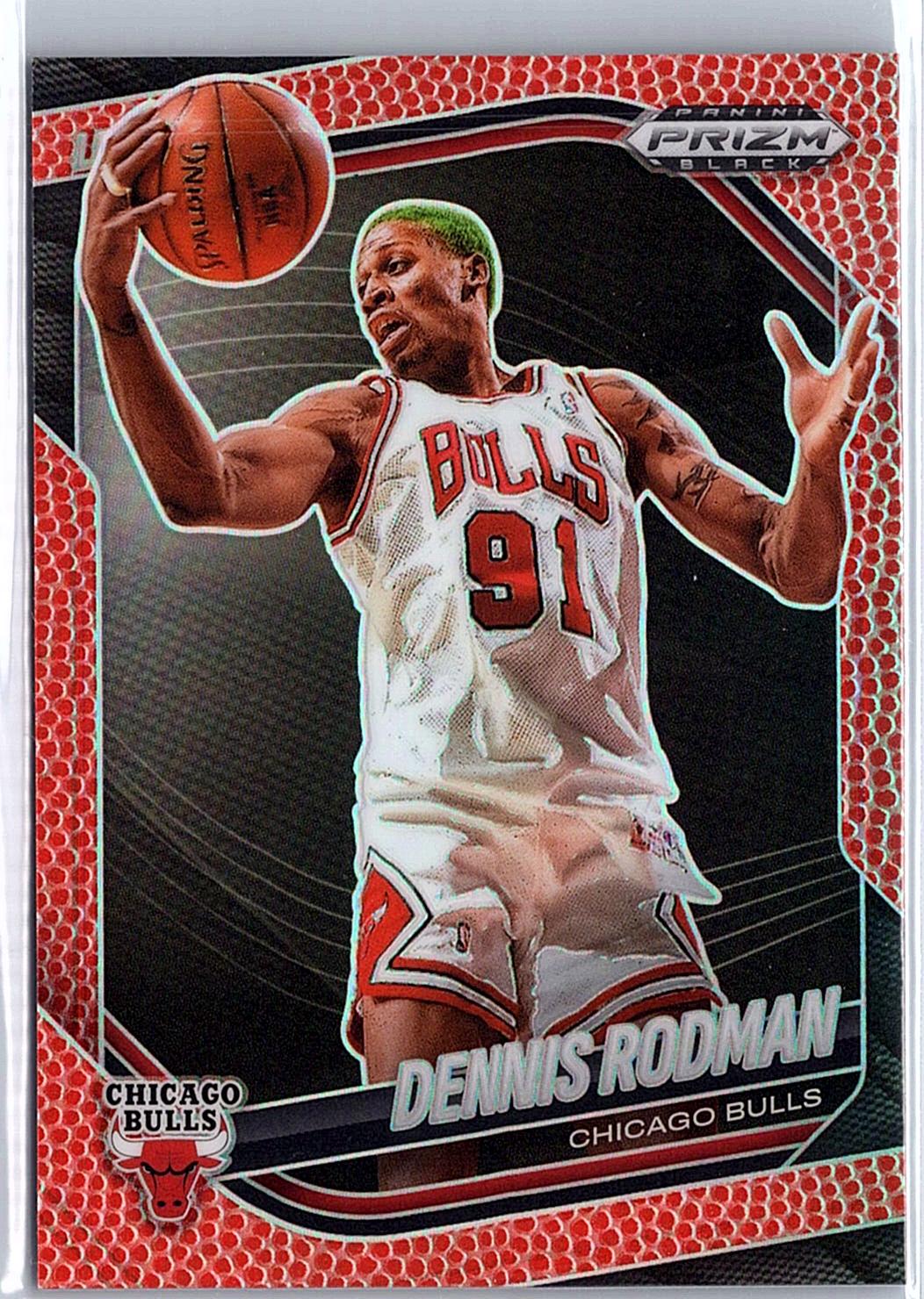 2024-25 Panini Prizm Black #271 Dennis Rodman Basketball #/225