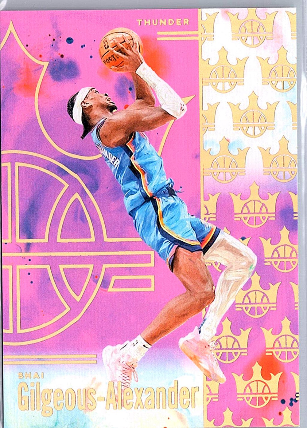 2024-25 Panini Court Kings #34 Shai Gilgeous-Alexander Pink #/99