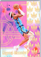 2024-25 Panini Court Kings #34 Shai Gilgeous-Alexander Pink #/99
