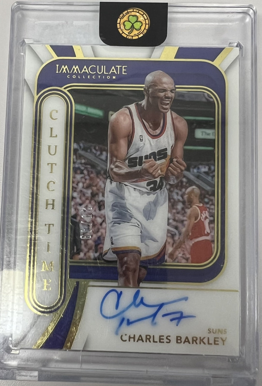 Charles Barkley Panini Immaculate Collection - Clutch Time Signatures CTS-CBK NM