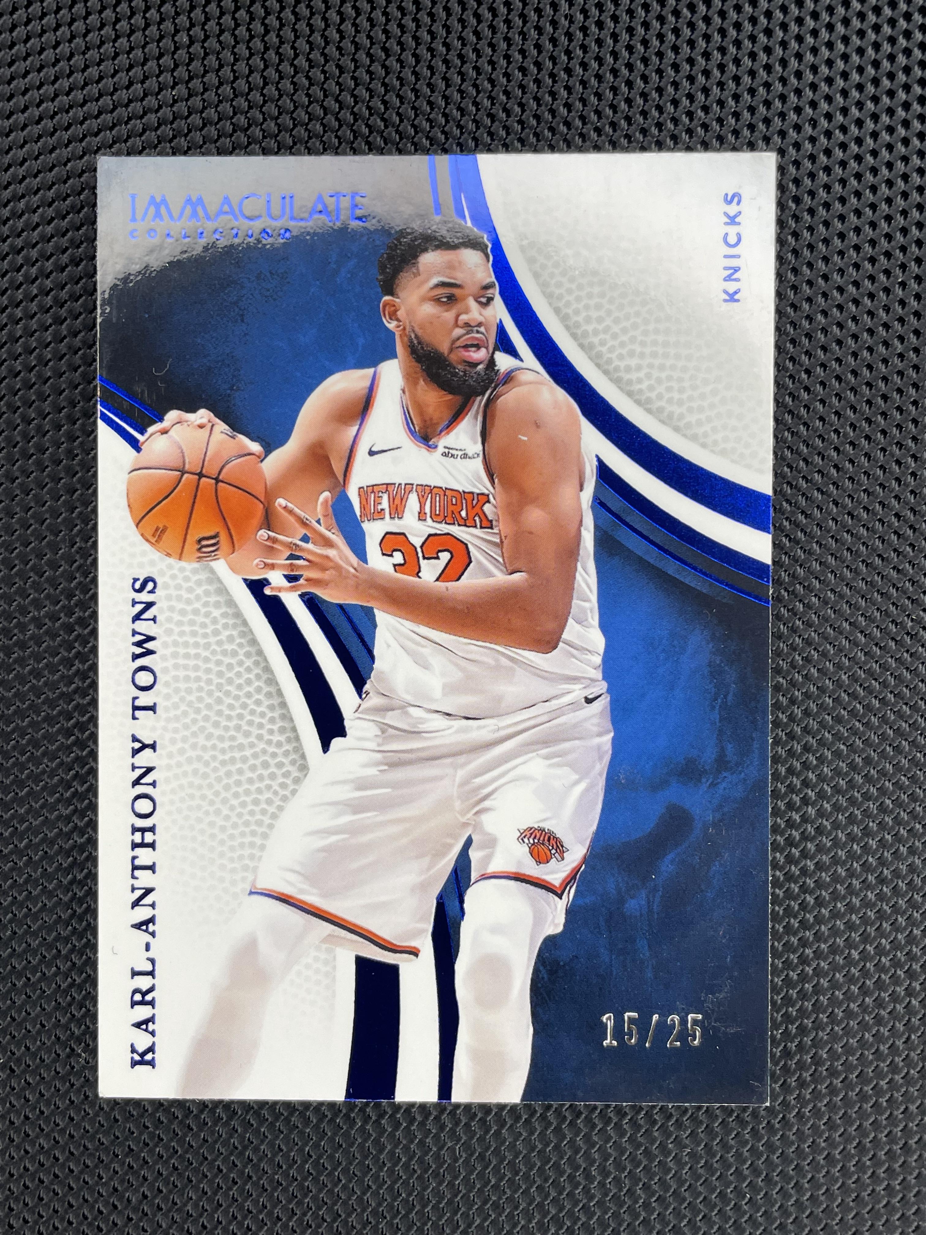 2024-25 Panini Immaculate Collection #27 Karl-Anthony Towns /25