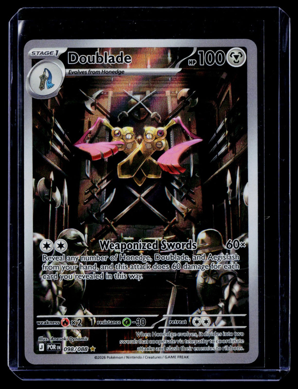 Doublade Holo ME03: Perfect Order 098/088 NM