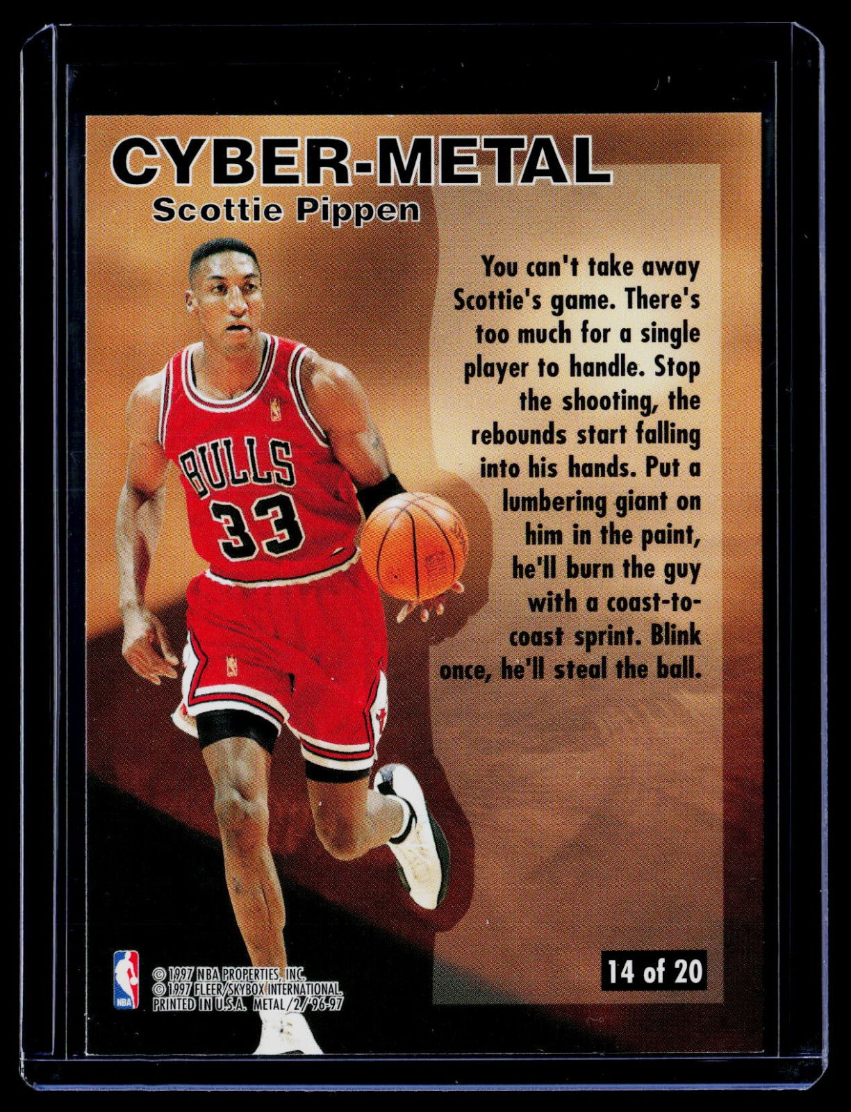 Scottie Pippen Metal - Cyber-Metal 14 NM
