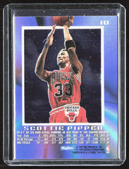 1996-97 E-X2000 Scottie Pippen 10 Basketball Chicago Bulls