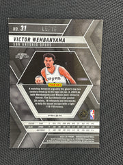 2024-25 Panini Mosaic #31 Victor Wembanyama Tessellation Mosaic #/15