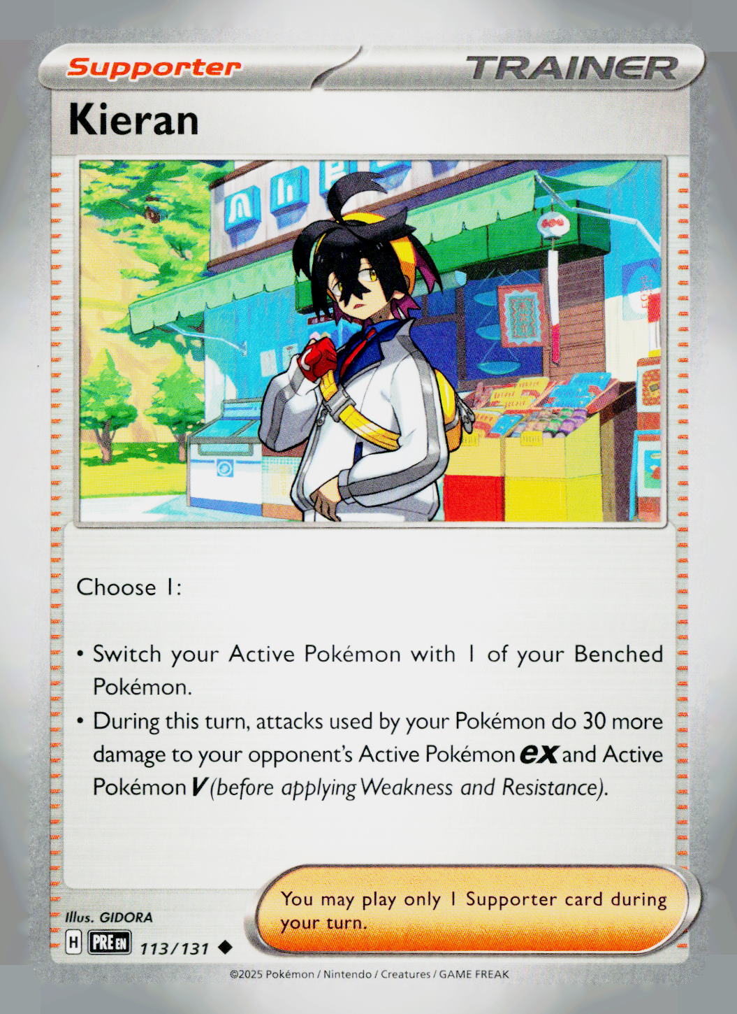Kieran PRE 113/131 NM