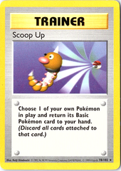 Scoop Up Rare Base Set (Shadowless) 078/102 LP
