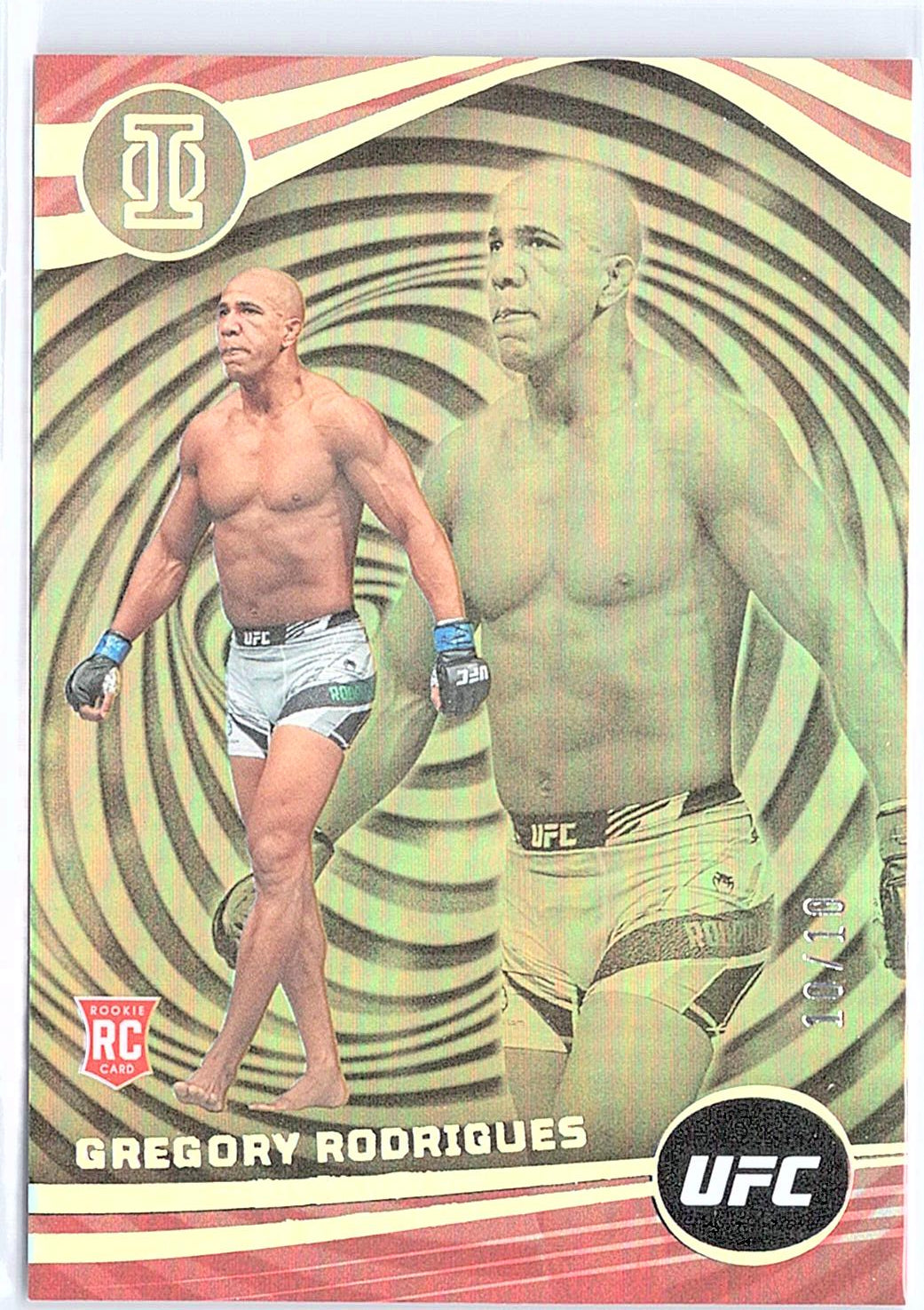 2023 Panini Chronicles UFC #276 Gregory Rodrigues /10