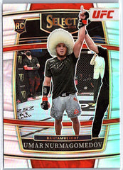 2022 Panini Select UFC #81 Umar Nurmagomedov Silver