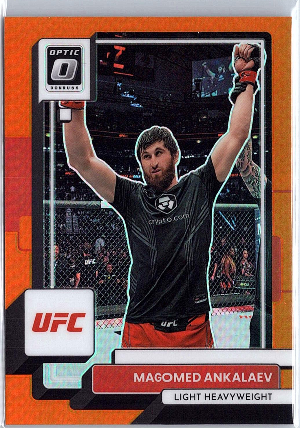 2023 Donruss Optic UFC #55 Magomed Ankalaev Orange #/49