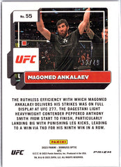 2023 Donruss Optic UFC #55 Magomed Ankalaev Orange #/49