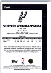 2025-26 Topps #TC-VW Victor Wembanyama 1980-81 Topps Chrome Basketball