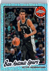 2025-26 Topps #TC-VW Victor Wembanyama 1980-81 Topps Chrome Basketball