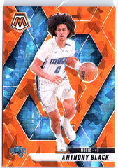 2024-25 Panini Mosaic #76 Anthony Black Orange Ice Mosaic #/49