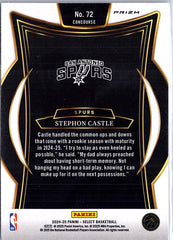 2024-25 Panini Select #72 Stephon Castle Silver