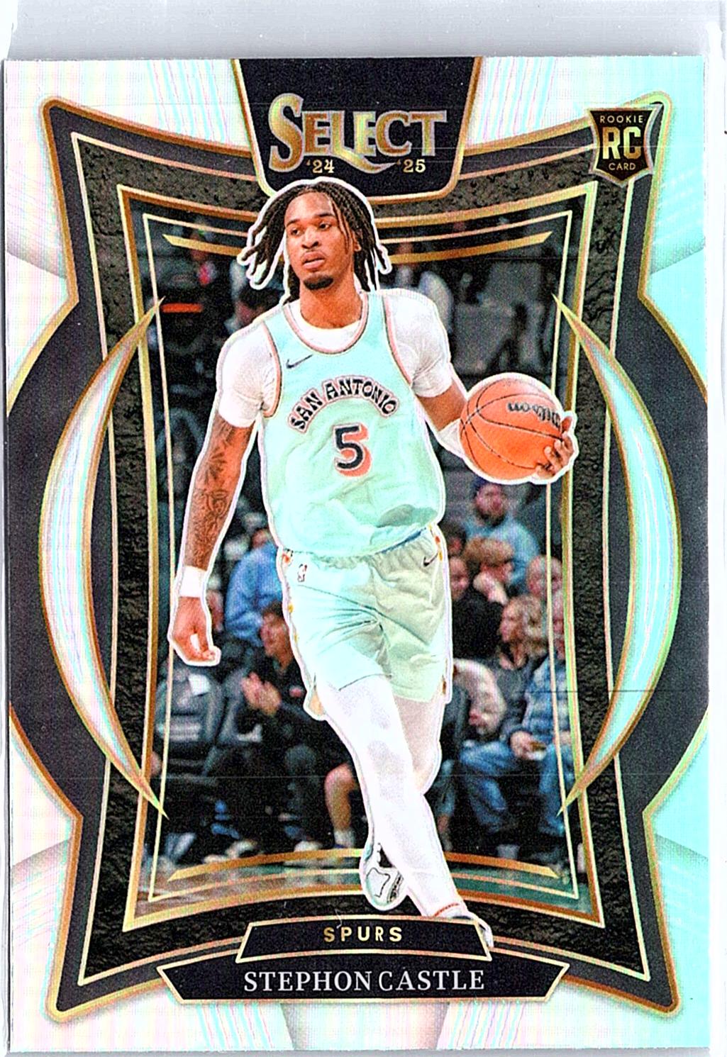 2024-25 Panini Select #72 Stephon Castle Silver