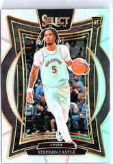 2024-25 Panini Select #72 Stephon Castle Silver