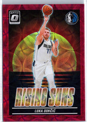 2024-25 Donruss Optic #4 Luka Doncic Rising Suns Red Scope