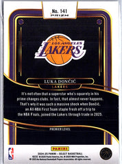 2024-25 Panini Select #141 Luka Doncic Cracked Ice