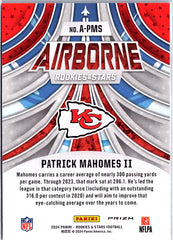 2024 Panini Rookies & Stars #A-PMS Patrick Mahomes II Airborne Silver