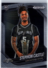 2024-25 Panini Prizm Black #96 Stephon Castle