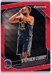 2024-25 Panini Prizm Black #7 Stephen Curry Ruby Wave