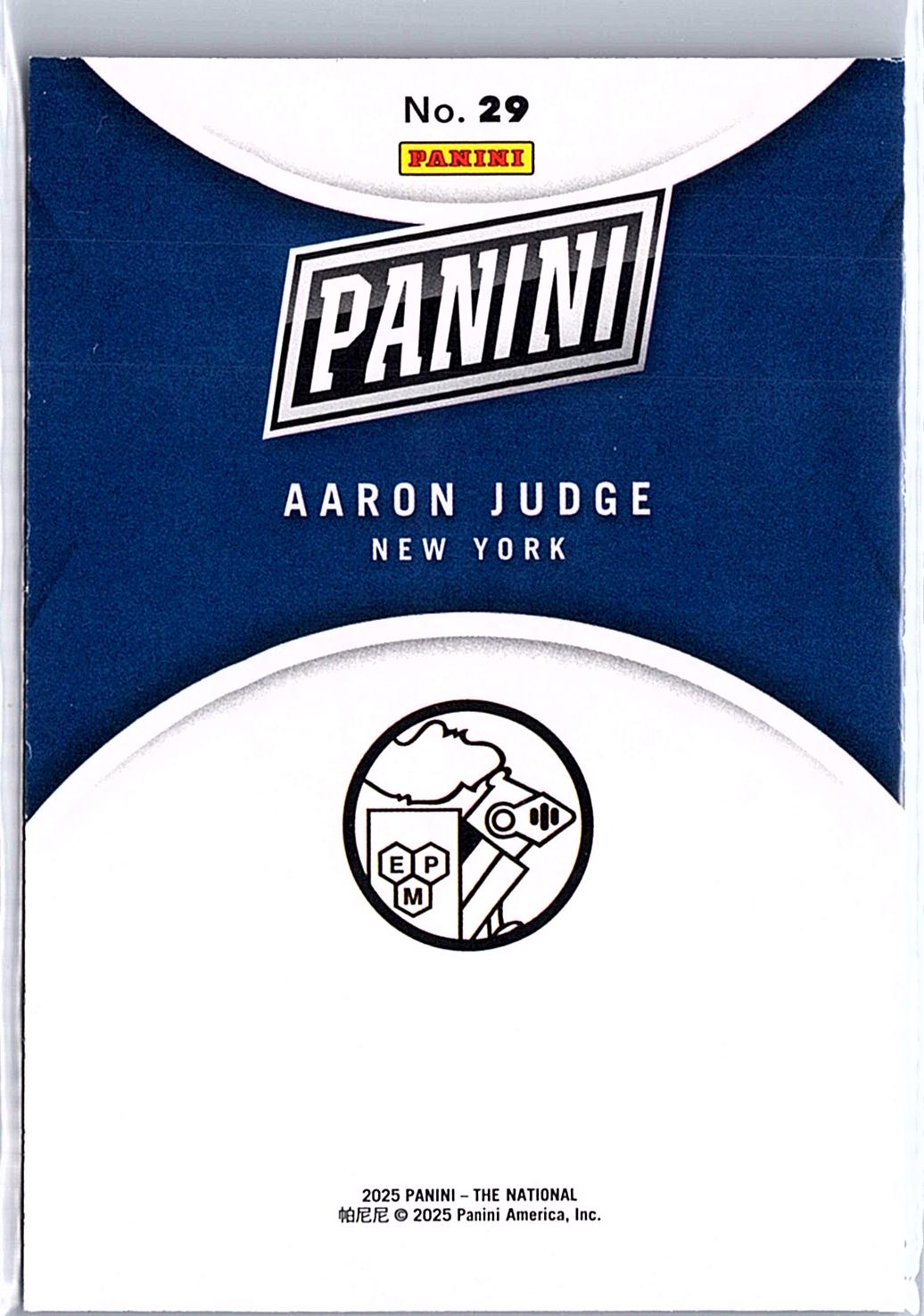 2025 Panini National Convention Silver Packs #29 Aaron Judge