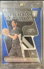 Stephon Castle Panini Totally Certified Fabric of the Game Rookies Mirror Blue