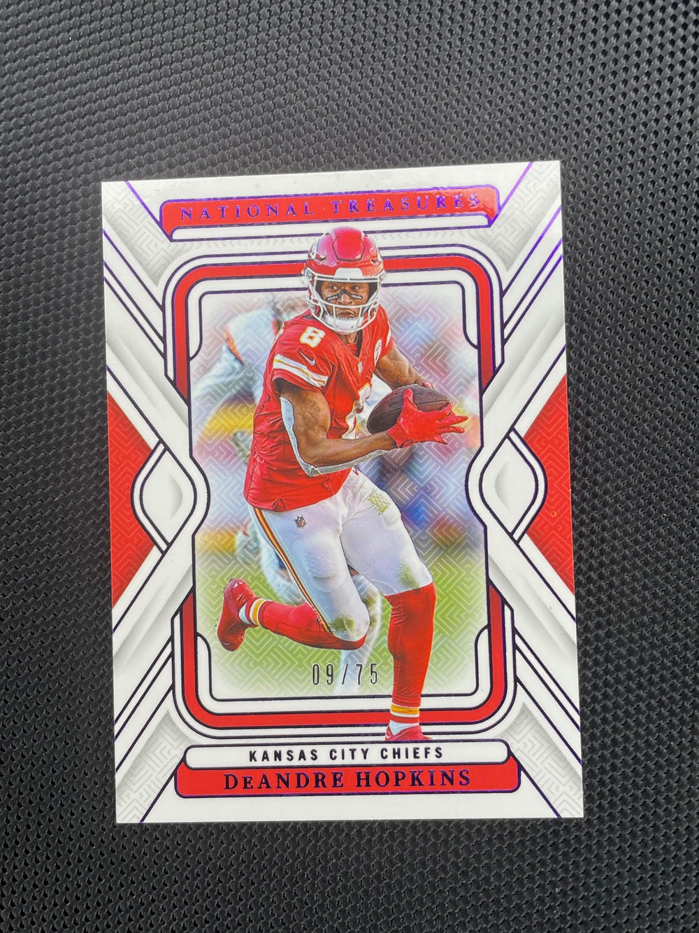 2024 Panini National Treasures #96 DeAndre Hopkins Purple #/75