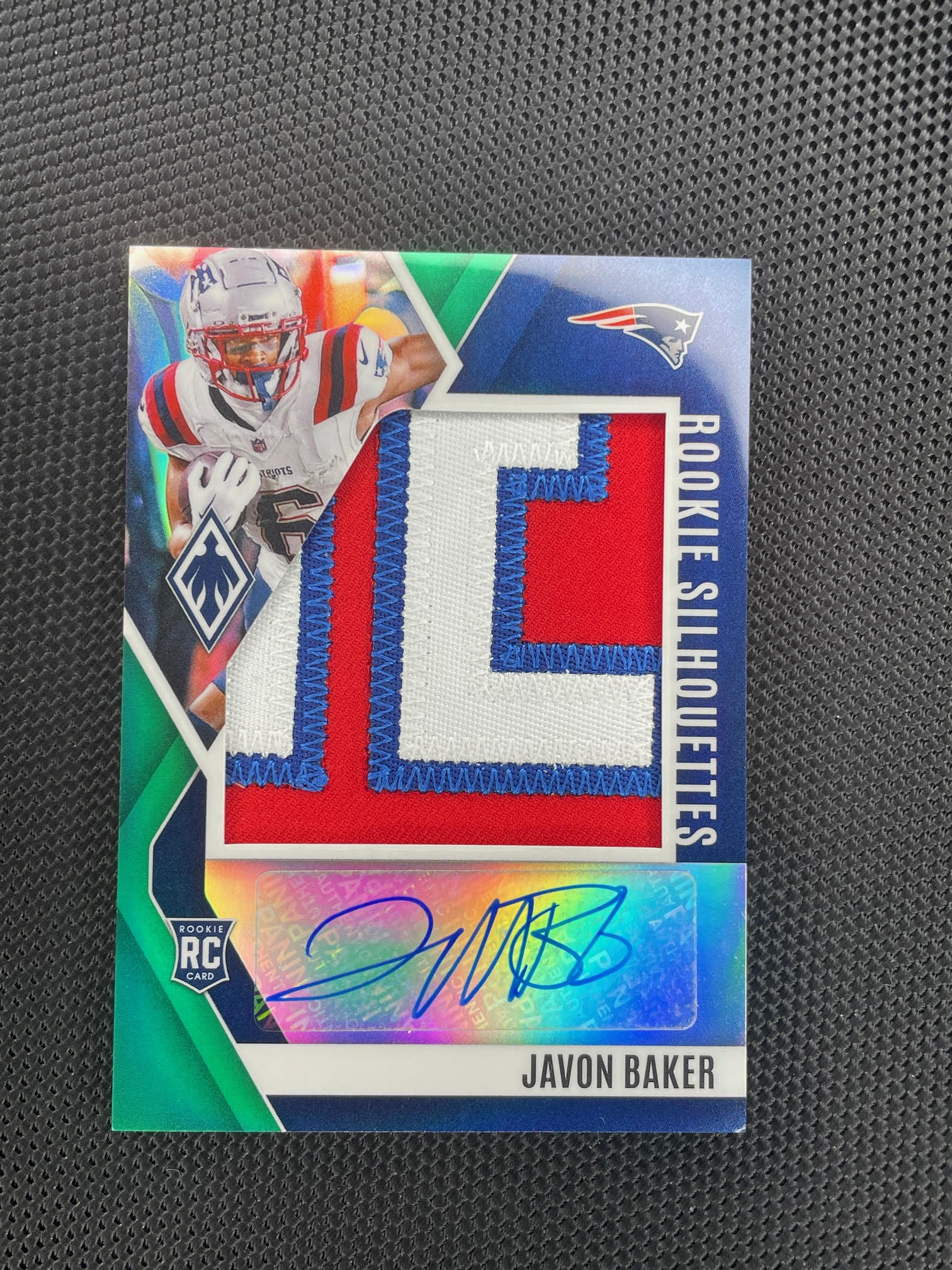 2024 Panini Phoenix #RS-JBR Javon Baker Rookie Silhouettes Green #/25