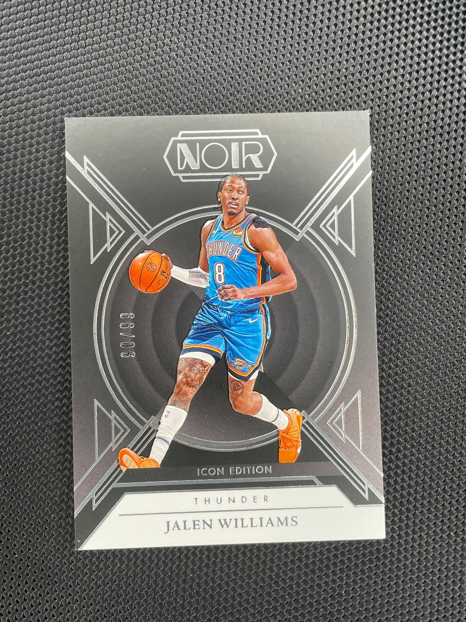 2024-25 Panini Noir #110 Jalen Williams #/99