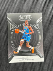 2024-25 Panini Noir #110 Jalen Williams #/99