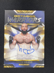 2024 Topps Knockout UFC #OWA-RDE Roman Dolidze Octagon Warriors Autographs Platinum #/1