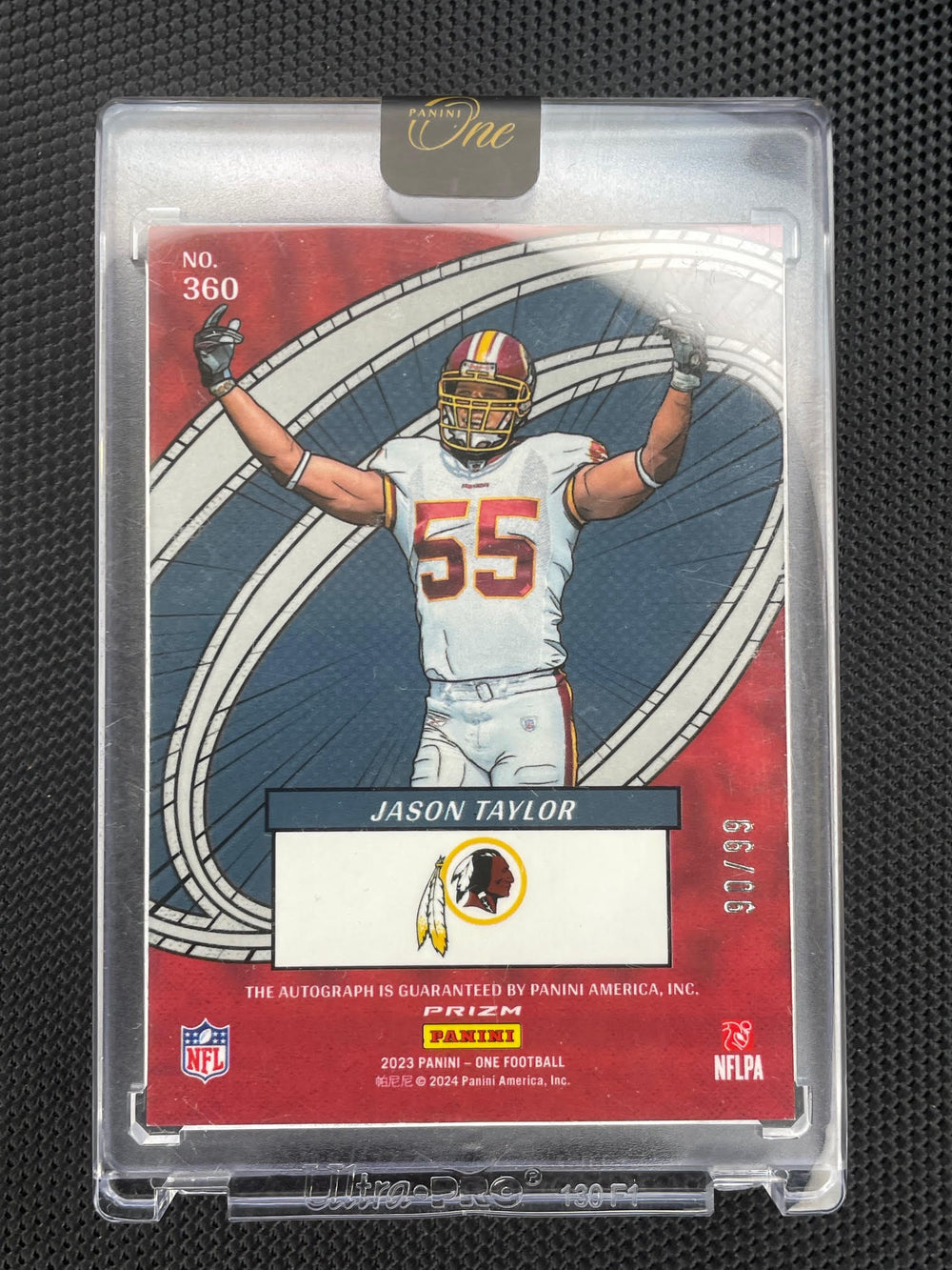 2023-24 Panini One and One #360 Jason Taylor /99
