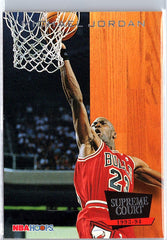 1993-94 Hoops #SC11 Michael Jordan Supreme Court