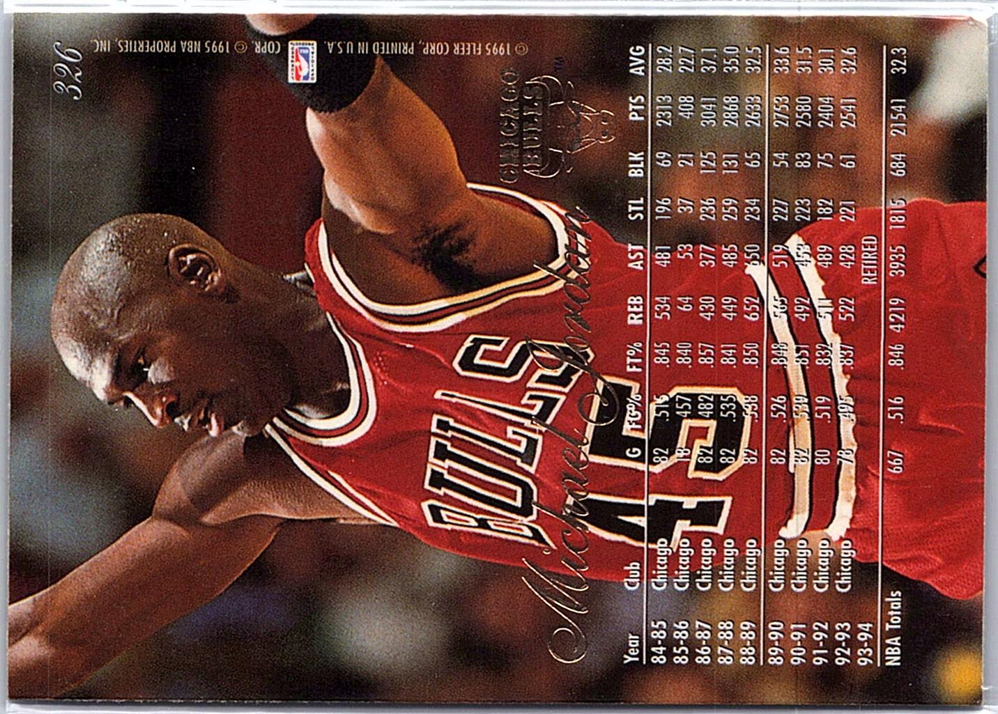 1994-95 Flair #326 Michael Jordan